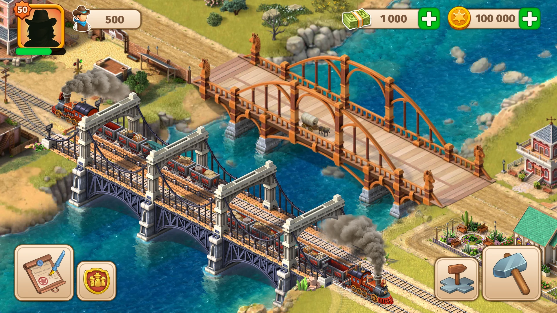 Wild West City: Building Sim screenshot